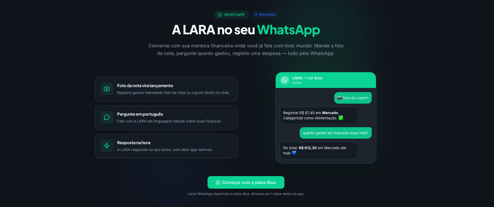 Controlar os gastos da família pelo WhatsApp com IA